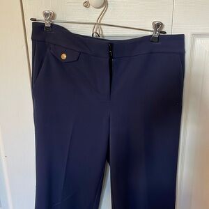 Loft the Riviera Slim - Navy with gold button detail